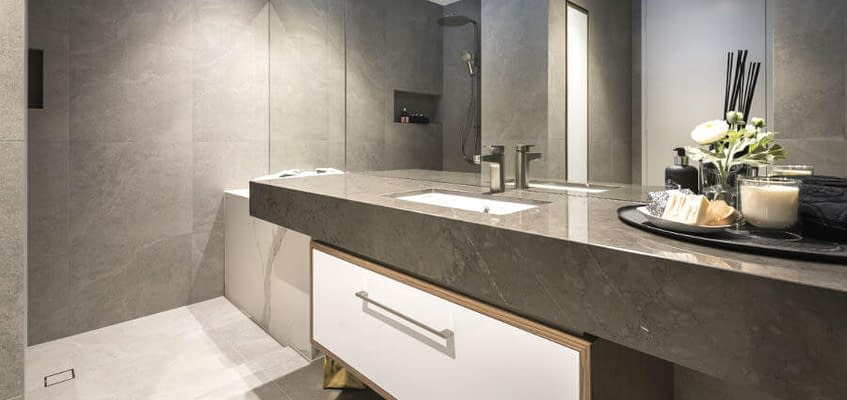 Marble Bathroom benchtop