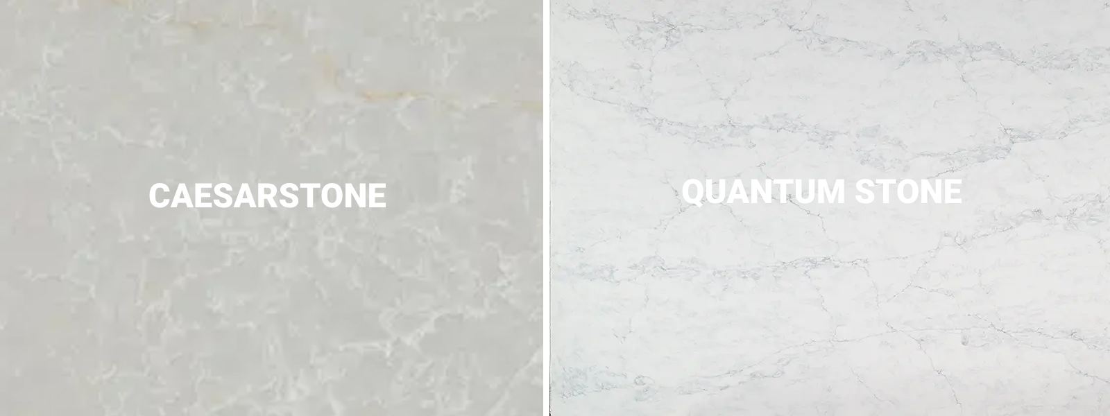 Comparison of Caesarstone and Quantum Stone surfaces