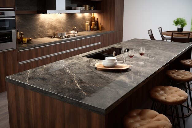 Smartstone for kitchen design