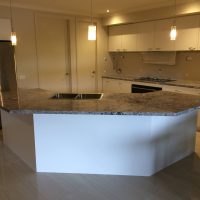 Kitchen Project with Bianco Antico Granite