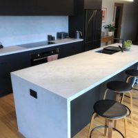 Cloudburst Caesarstone Kitchen