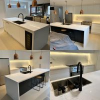 Empira White Caesarstone kitchen design