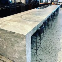Natural Marble long Island display project