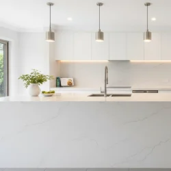 Kitchen with YDL Shadow Grey Stone Image 3