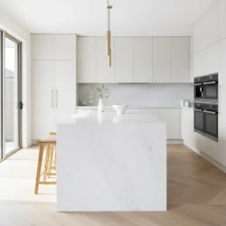 Kitchen with YDL Summer Breeze Stone Image 1